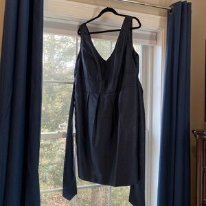 Jenny Yoo Blue Cocktail Dress. Size 24 with cups sewn in.